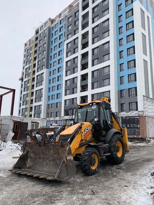 Услуги/Аренда эксковатора-погрузчика (петушок) с гидромолотом