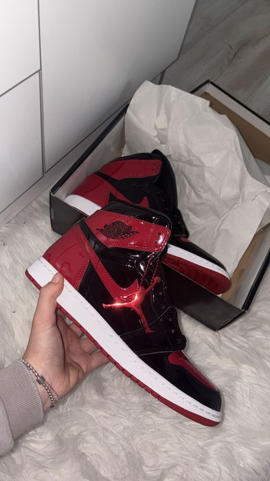 Jordan 1 Patent Bred cu receipt