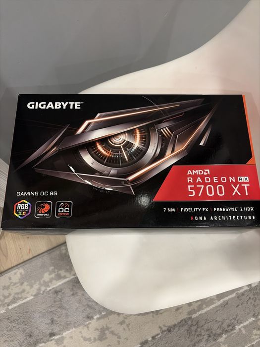 Видеокарта RX5700XT + блок питания (игровой комплект)