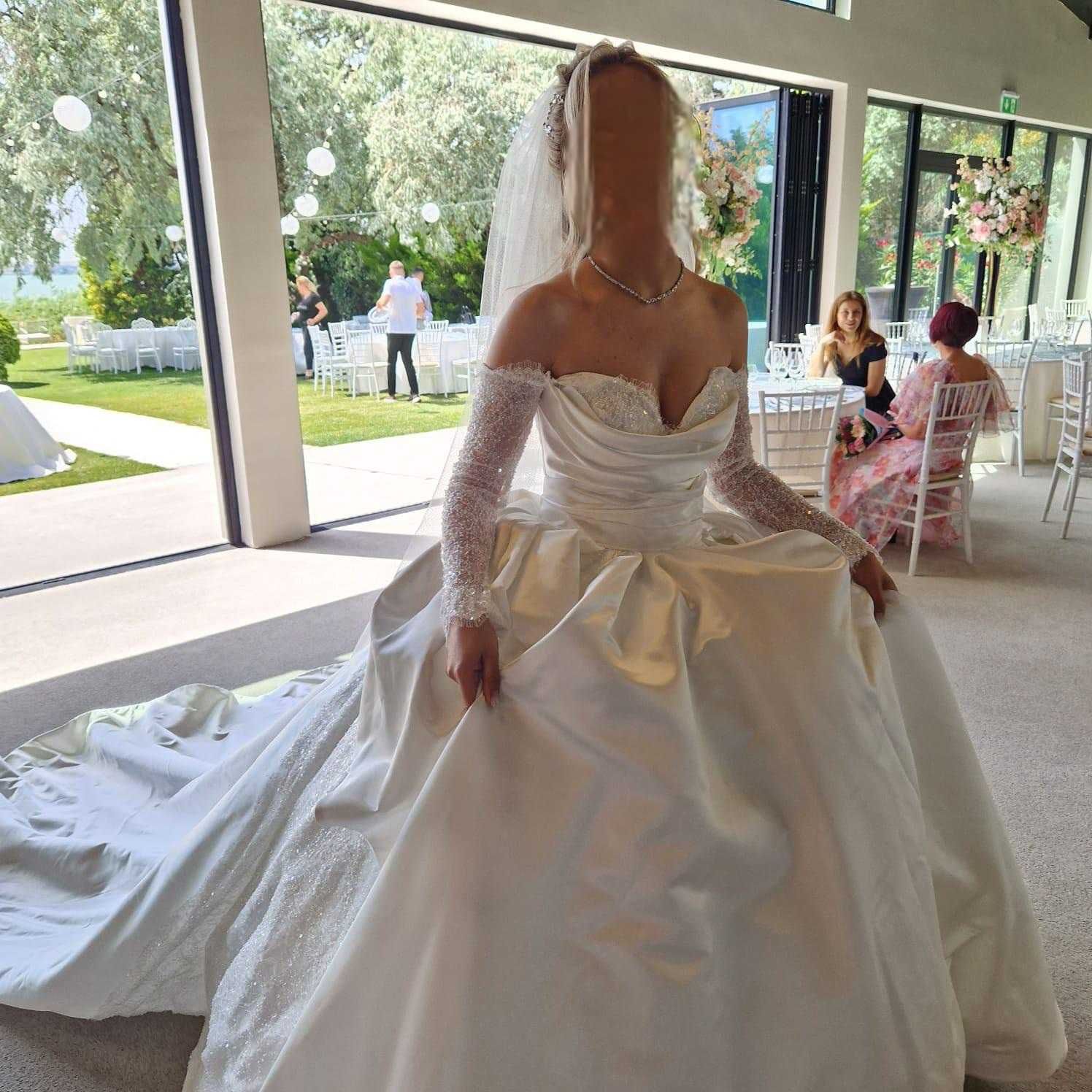 Rochie Mireasa Sirena 2 piese Senzationala