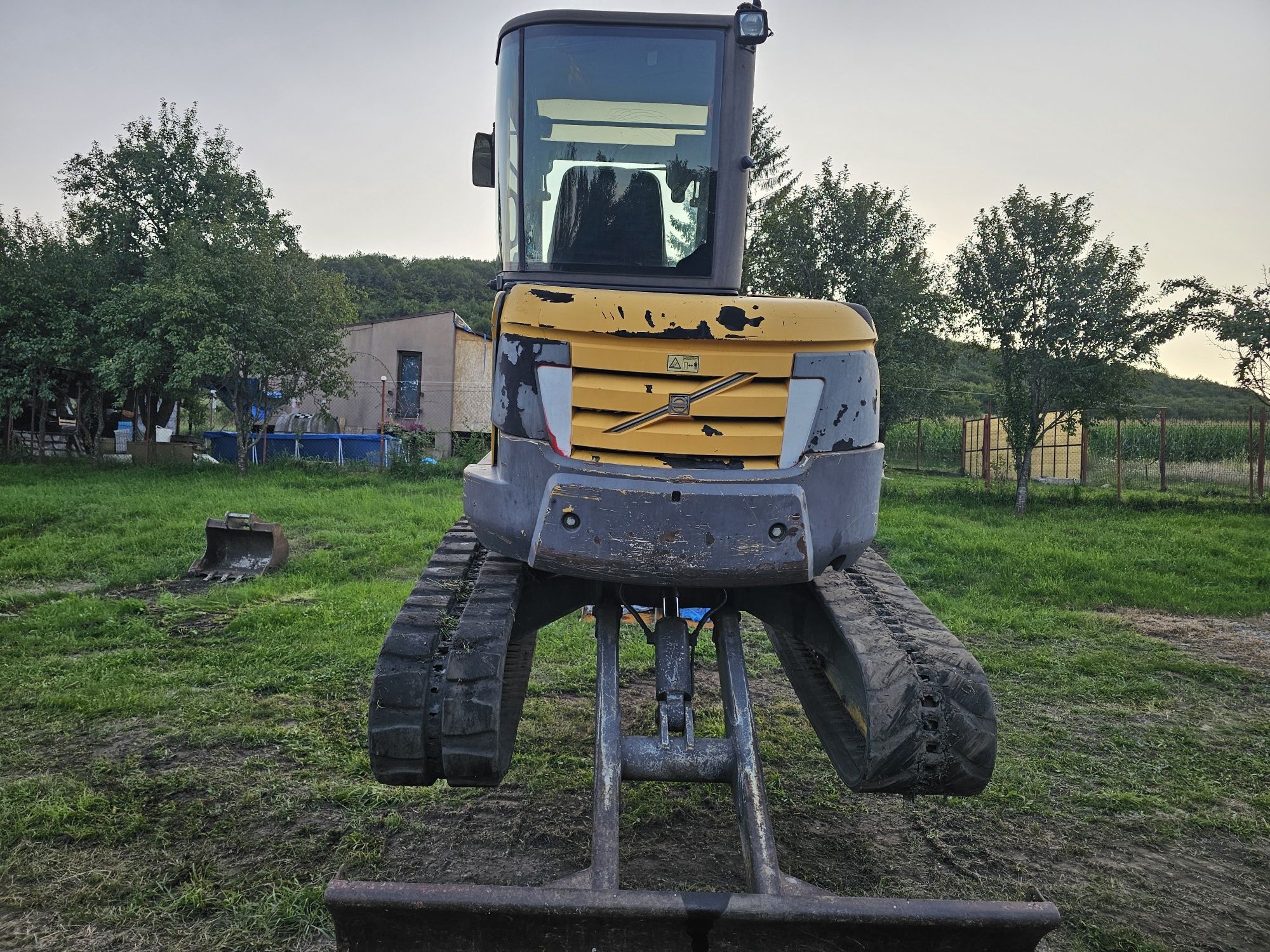 Miniexcavator volvo ecr 48c 5 tone