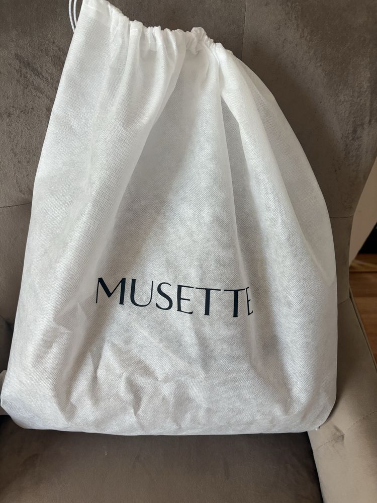 Geanta din piele naturala Musette