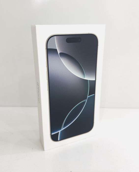 НОВ! iPhone 16 Pro 256GB White Titanium ГАРАНЦИЯ 24 Месеца!