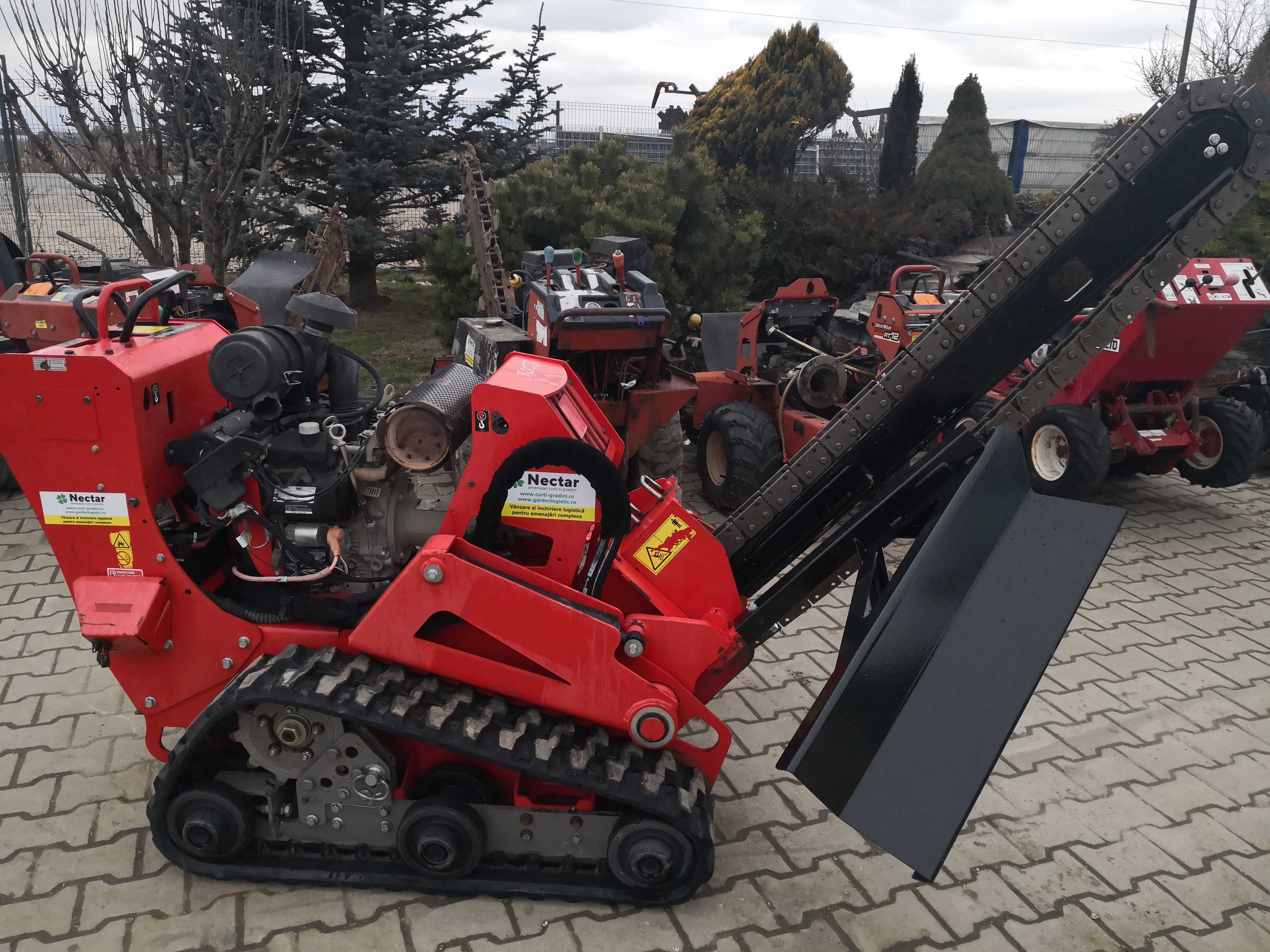 Utilaj de sapat santuri Ditch Witch C24X - gardenlogistic Brasov