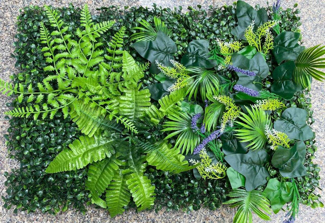 Искусственные растения на стену, озеленение стен