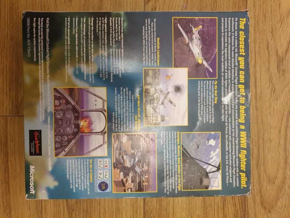 Microsoft Combat Flight Simulator WWII de colectie