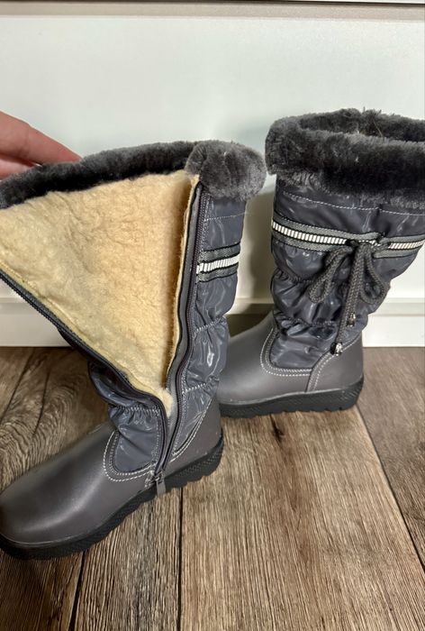 Сапоги зима новые 32р