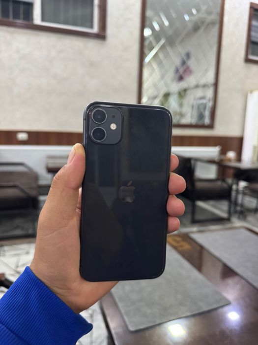 iPhone 11 qora 64 gb