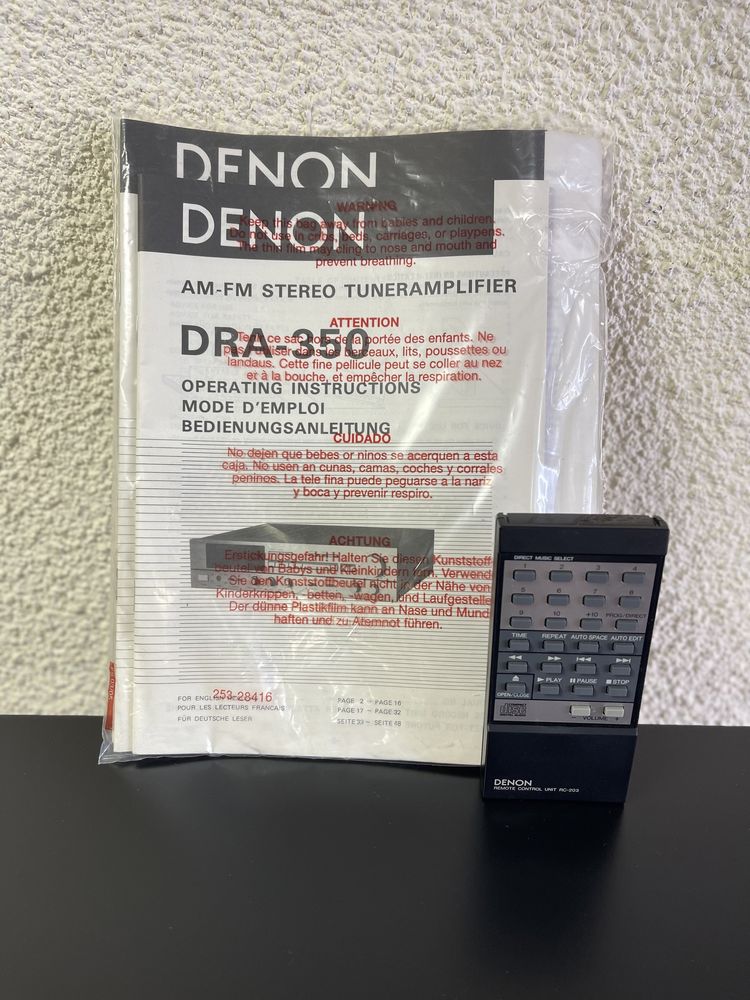 Denon DR-M10HX | DCD-800 | DRA - 350