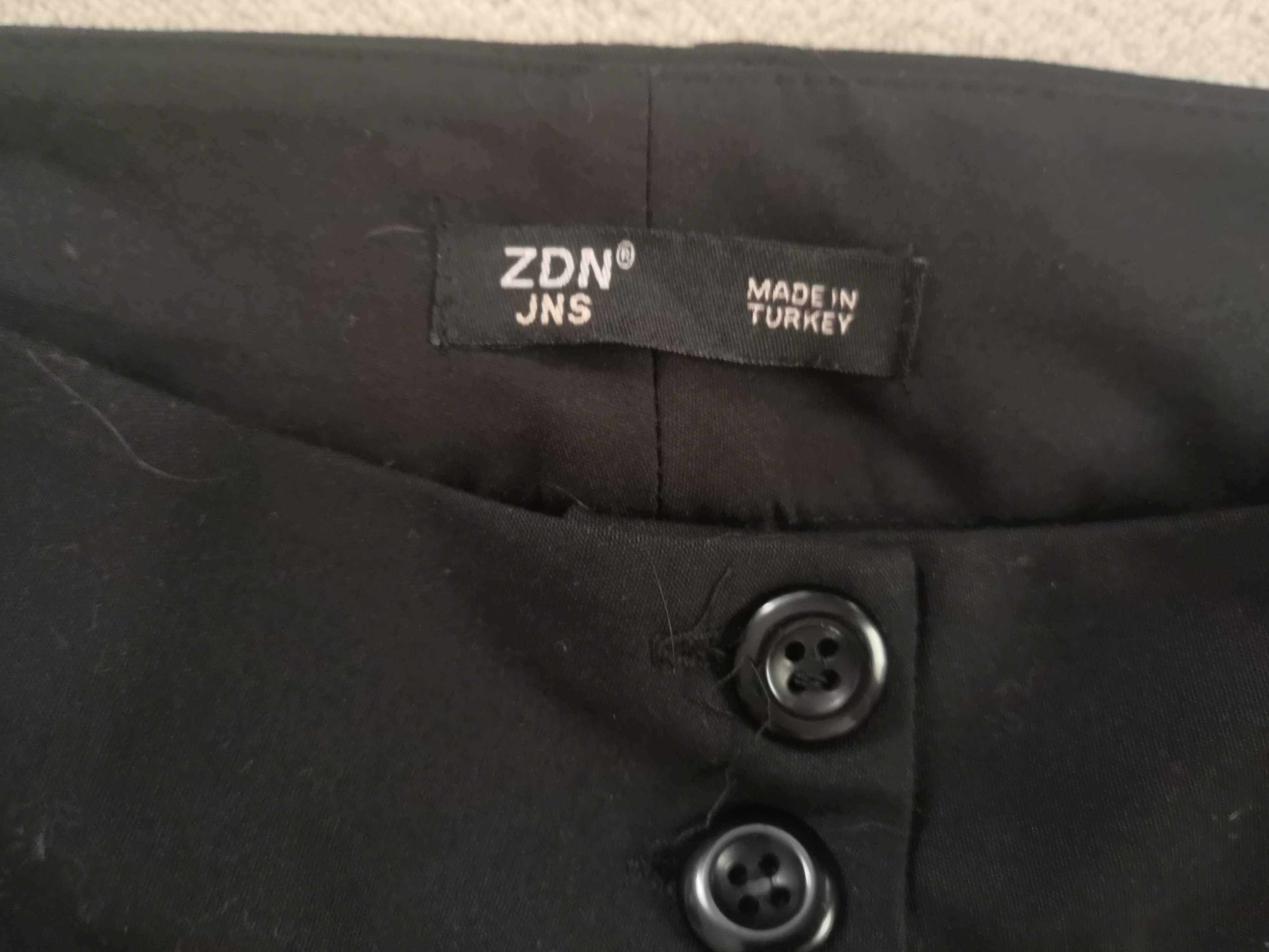 Дамски черен панталон ZDN denim