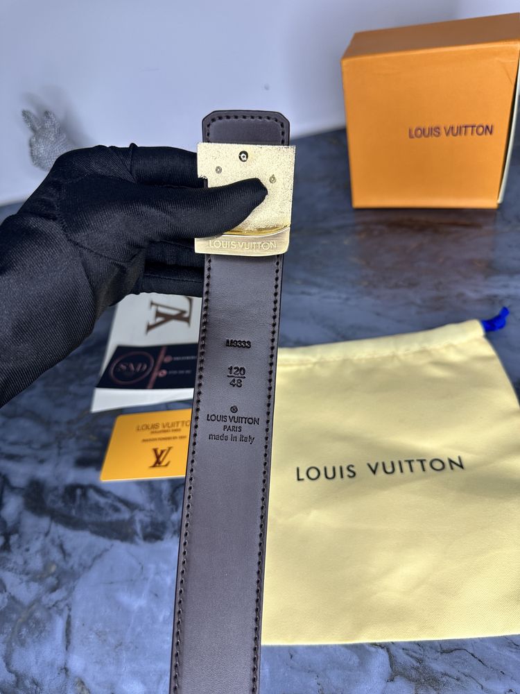 Curea Louis Vuitton piele canvas 100% cutie inclusă cadou