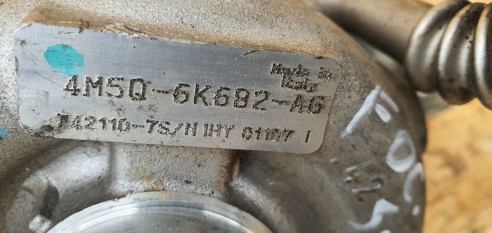 Turbină Ford/Peugeot/Citroen 1.6, 109 CP/1.8 85/93 kw, diesel fără joc