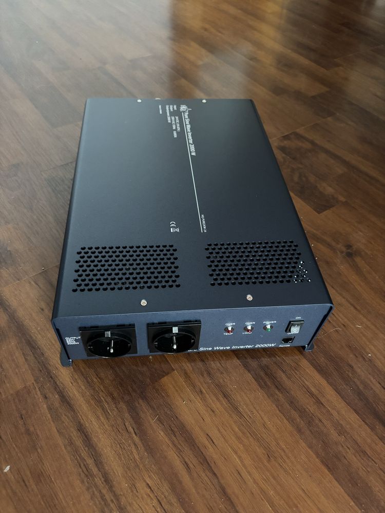 Invertor sinus pur, peak power 4000W, 2000 continuu