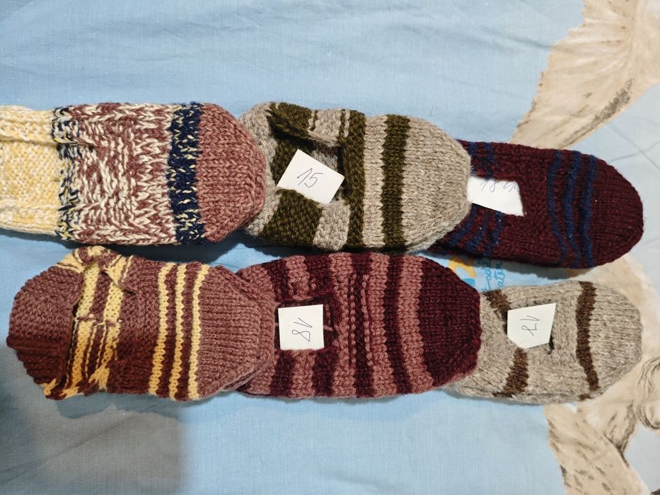 Ръчно плетени терлици  за дечица