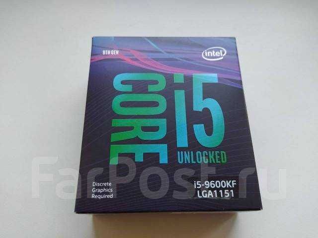 Процессор Intel Core i5-9600KF BOX