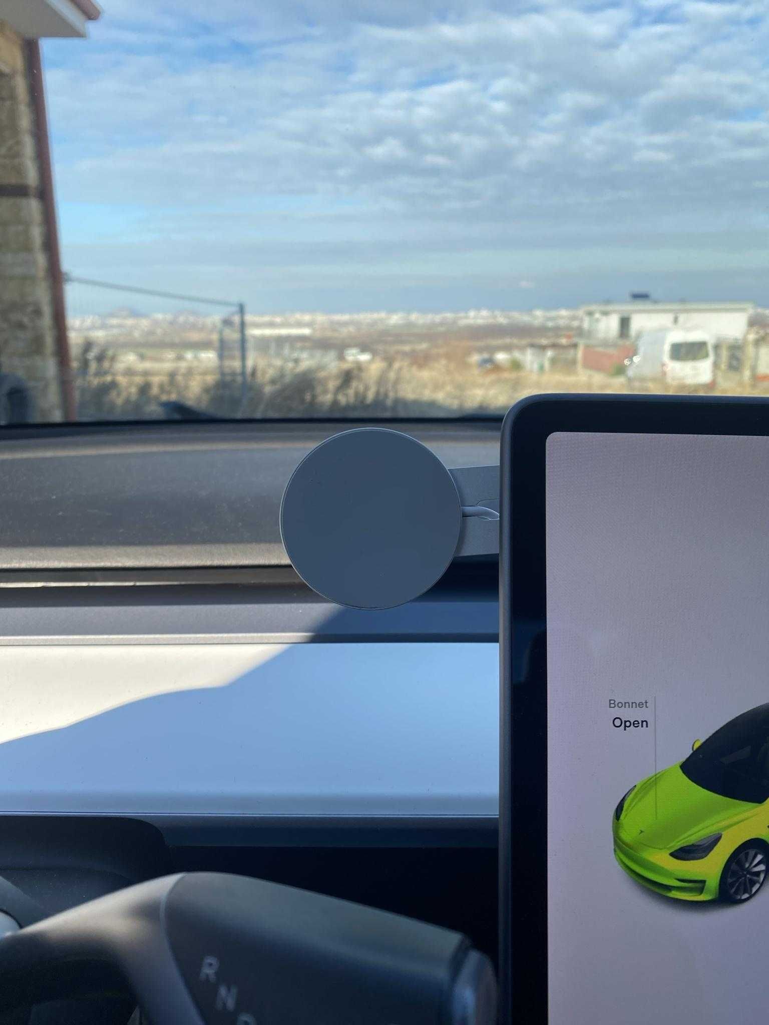 Стойка Телефон Magsafe Wireless MagSafe Tesla Model 3 Y Тесла Модел