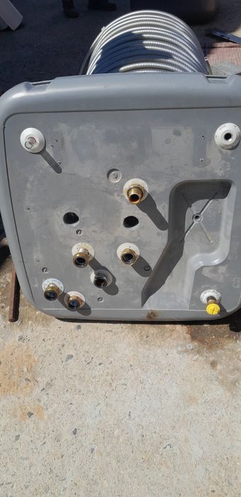 Boiler  solara  500 l cu  serpentine din inox