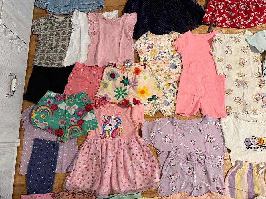 Голям летен лот за момиче 86/92 - 70+ части - 2 лв. на дрешка