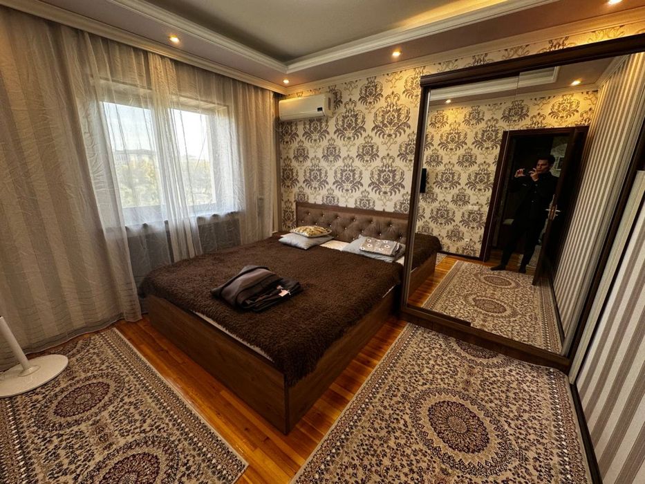 Аренда квартиры 3х ком Юнусабад 13-квартал кафе Анжир