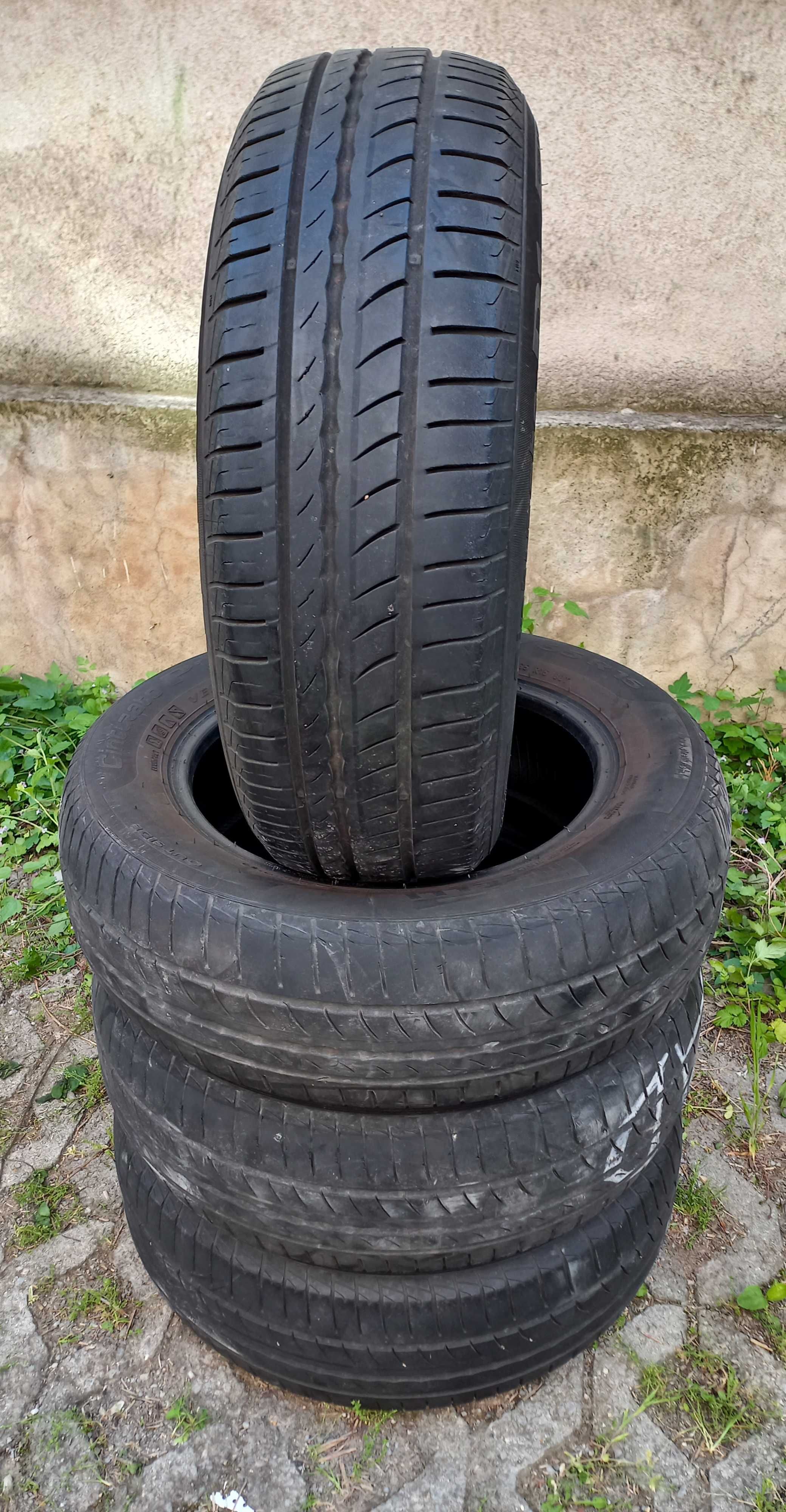 4 броя летни гуми 185 65 15 pirelli 6mm dot20