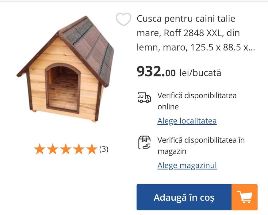 Vând cușcă pentru câini talie mare