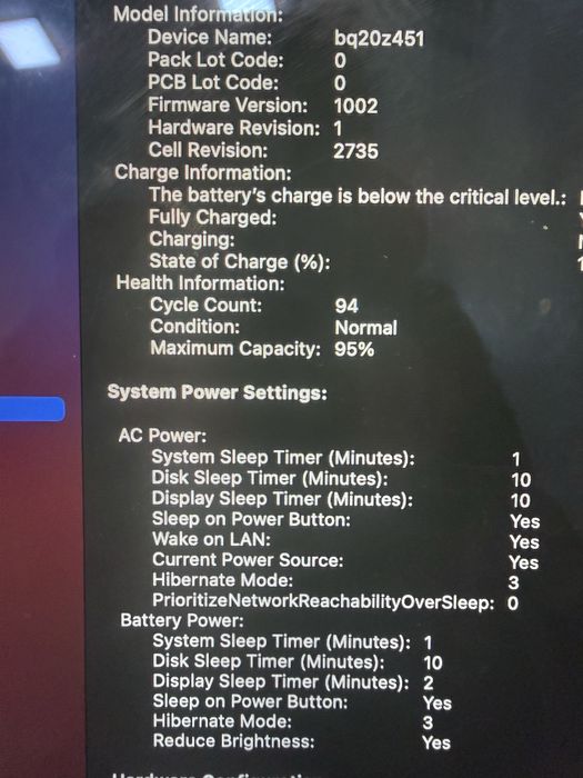 Macbook air m1 8 GB 256 GB