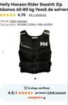 Vesta salvare Helly Hansen 60-80 kg