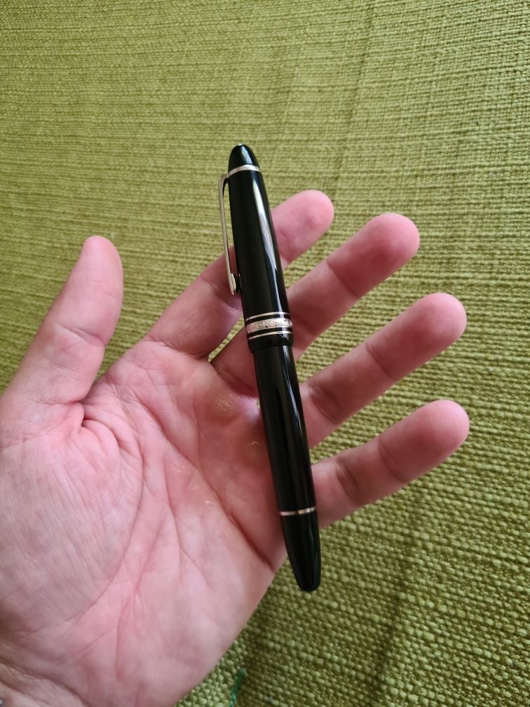 Stilou Montblanc Meisterstuck LeGrand Platinum Line Penita Aur 14k