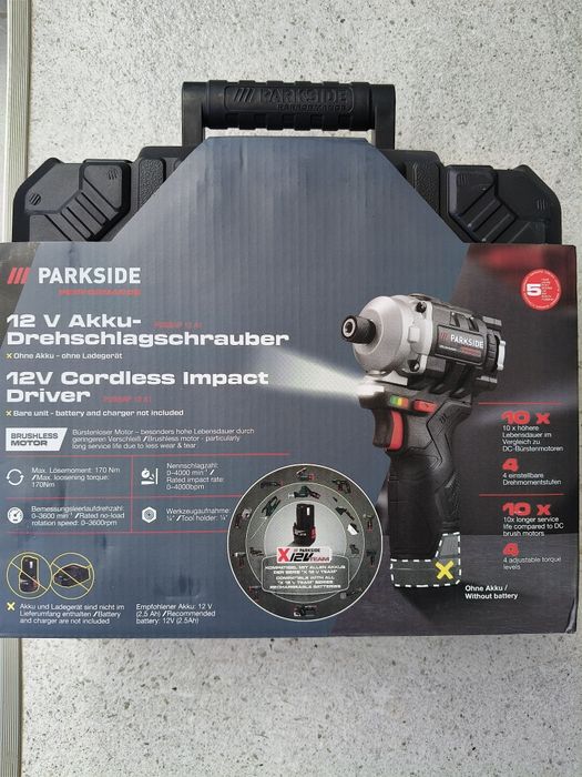 Impact parkside performance 12 v