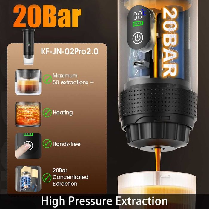 Нов Модел! Преносима еспресо кафемашина ,Nespresso, Dolce Gusto, кафе