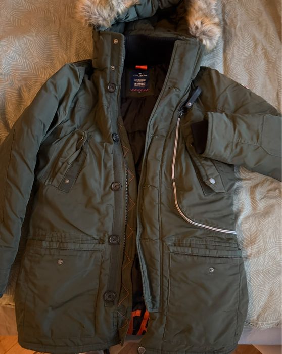 Дебела зимна шуба Tom Tailor