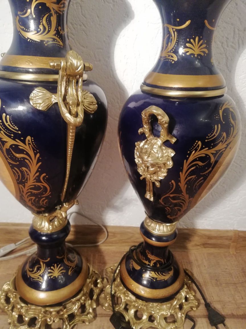 Vase, vechi, Franța, montura, bronz, Sevres, colecție