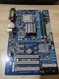 Комлпект мат. плата, процессор Pentium, 4 gb