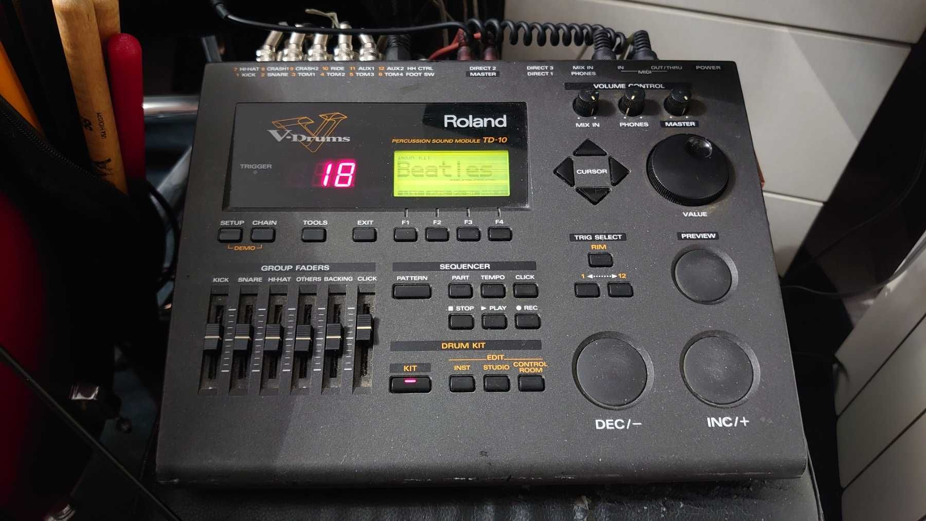 Модул за електронни барабани Roland TD-10 Drum Modul