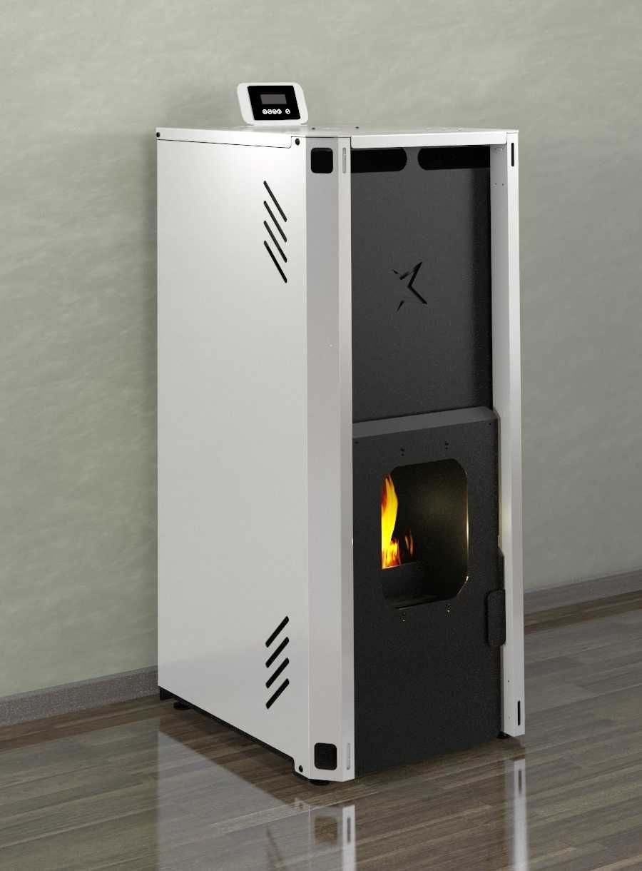 Топловъздушна пелетна камина Firestar WD10 –10kW