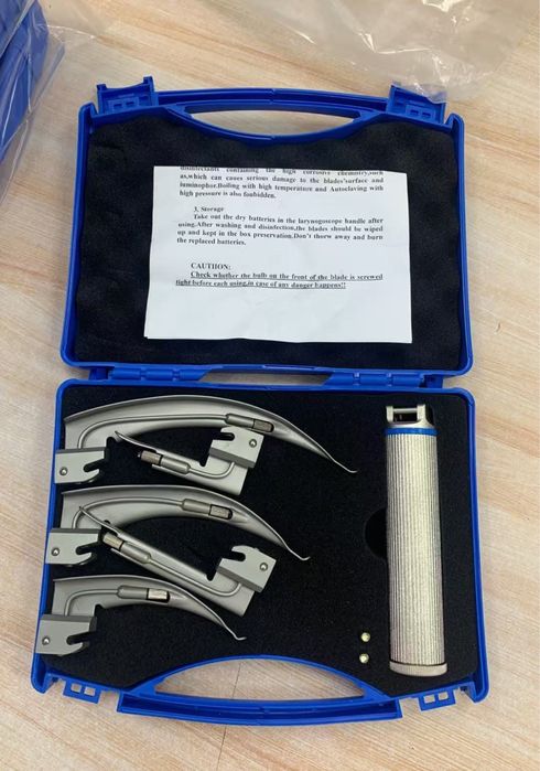 Анестезиалогические Ларингоскопы с 5 клинками