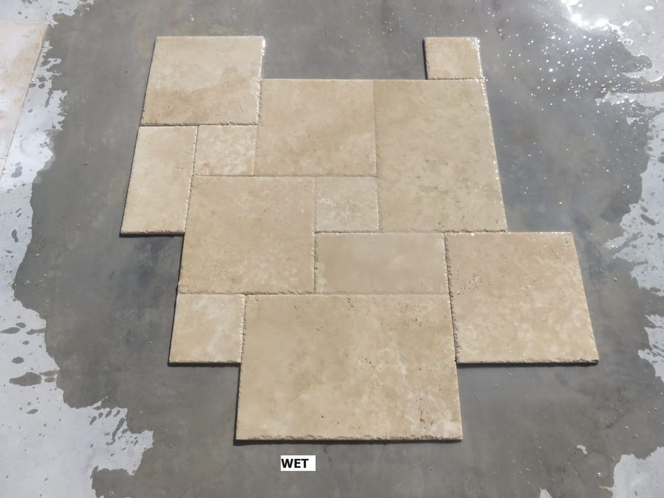 Travertin antichizat french pattern daltuit