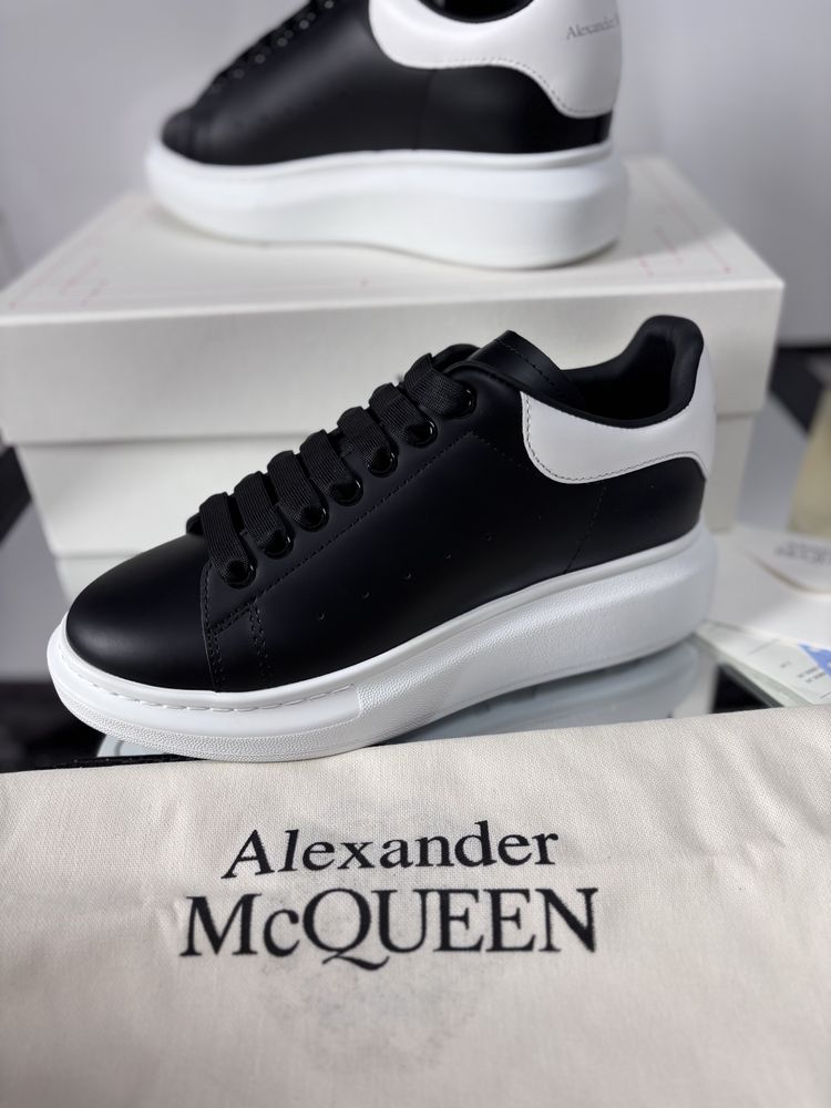 Adidasi Alexander McQueen Piele Naturala Full Box Premium