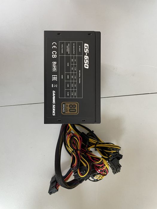 Блок питания 650w bronze 80