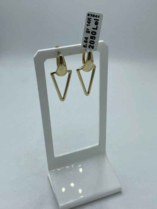 Cercei aur 14k, 5,54gr #45635