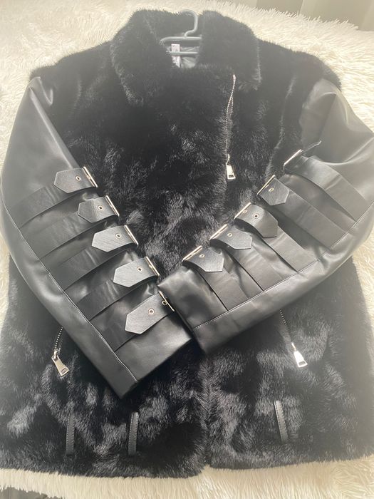 Дамако яке!Кожа с пух