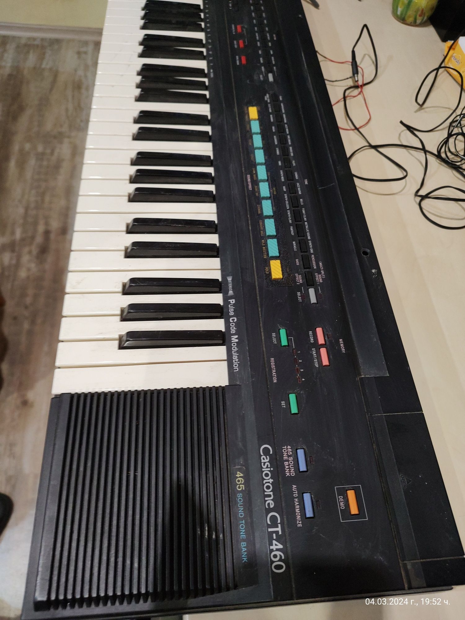 Йоника Касио,CASIO casiotone GT-460E