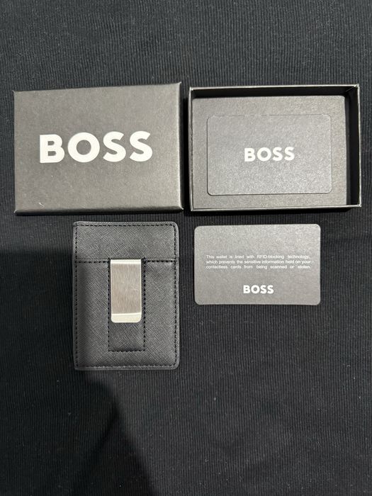 Portofel Carduri BOSS Nou (protectie RFID-blocking)