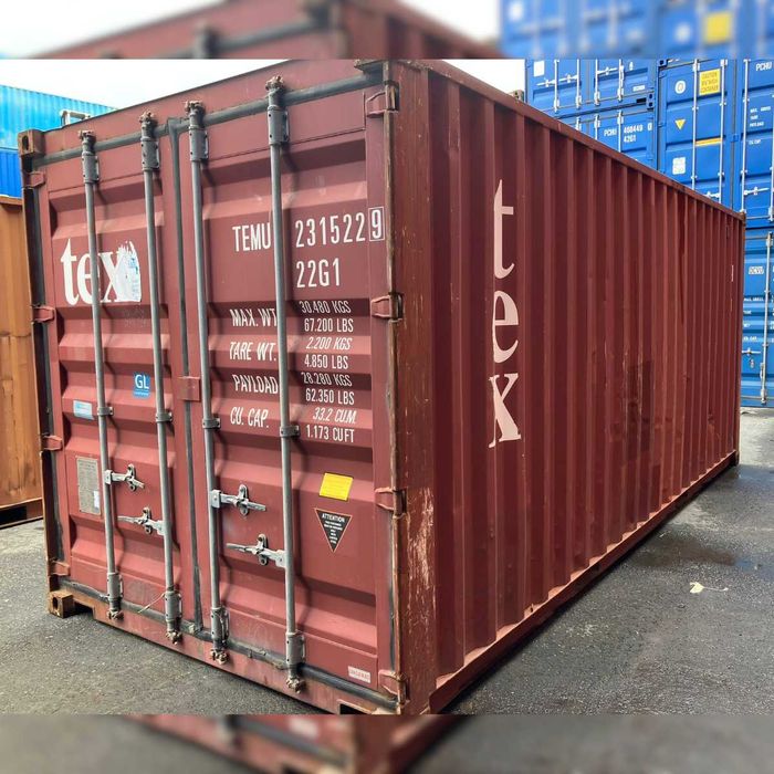 Container maritim 6 metri tip A - CW