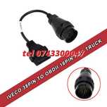Cablu Adaptor Iveco Daily 38 Pin La Obd2 Pt Autocom Delphi Wurth
