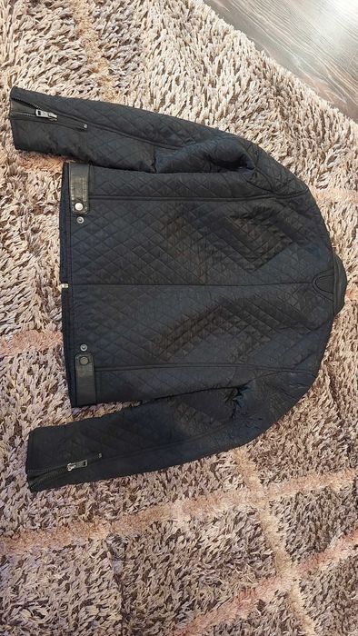 Geaca Piele /Textil Serge Pariente M