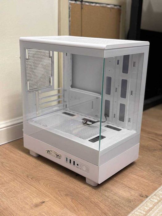 белый корпус для пк аквариум