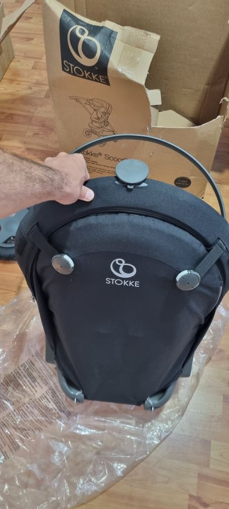 Stokke Scoot, partea sport, plasa, noi