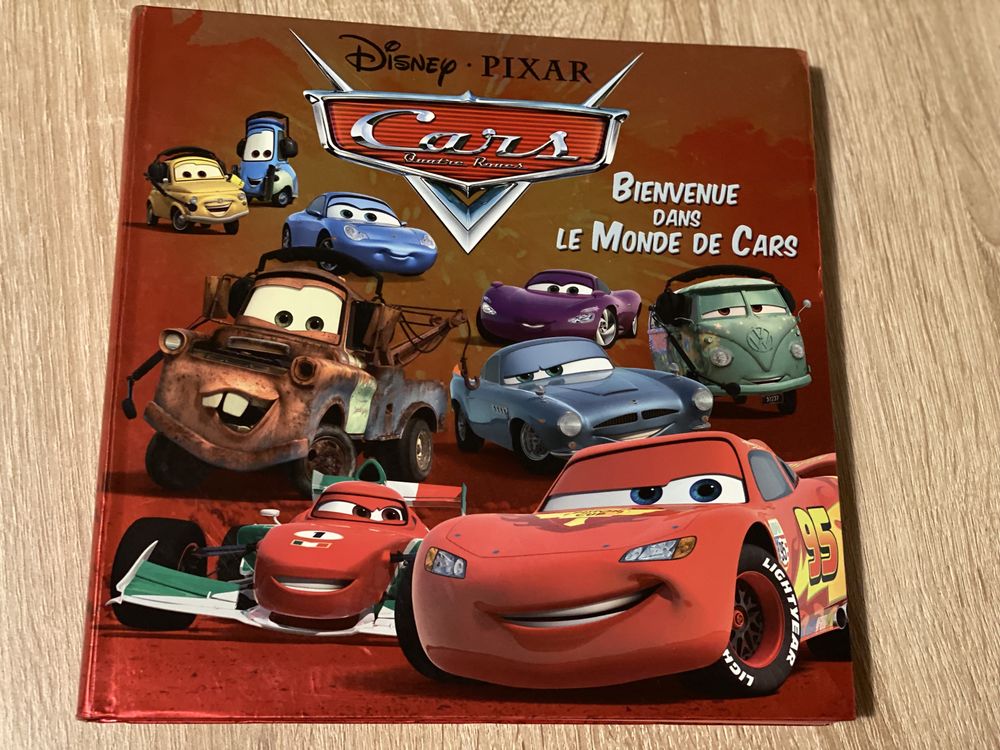 Carte “Cars” Disney-Pixar- limba franceza