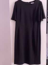 Rochie neagra de ocazie Calvin Klein